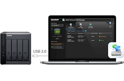 QNAP TR-004 - NAS server - LDLC